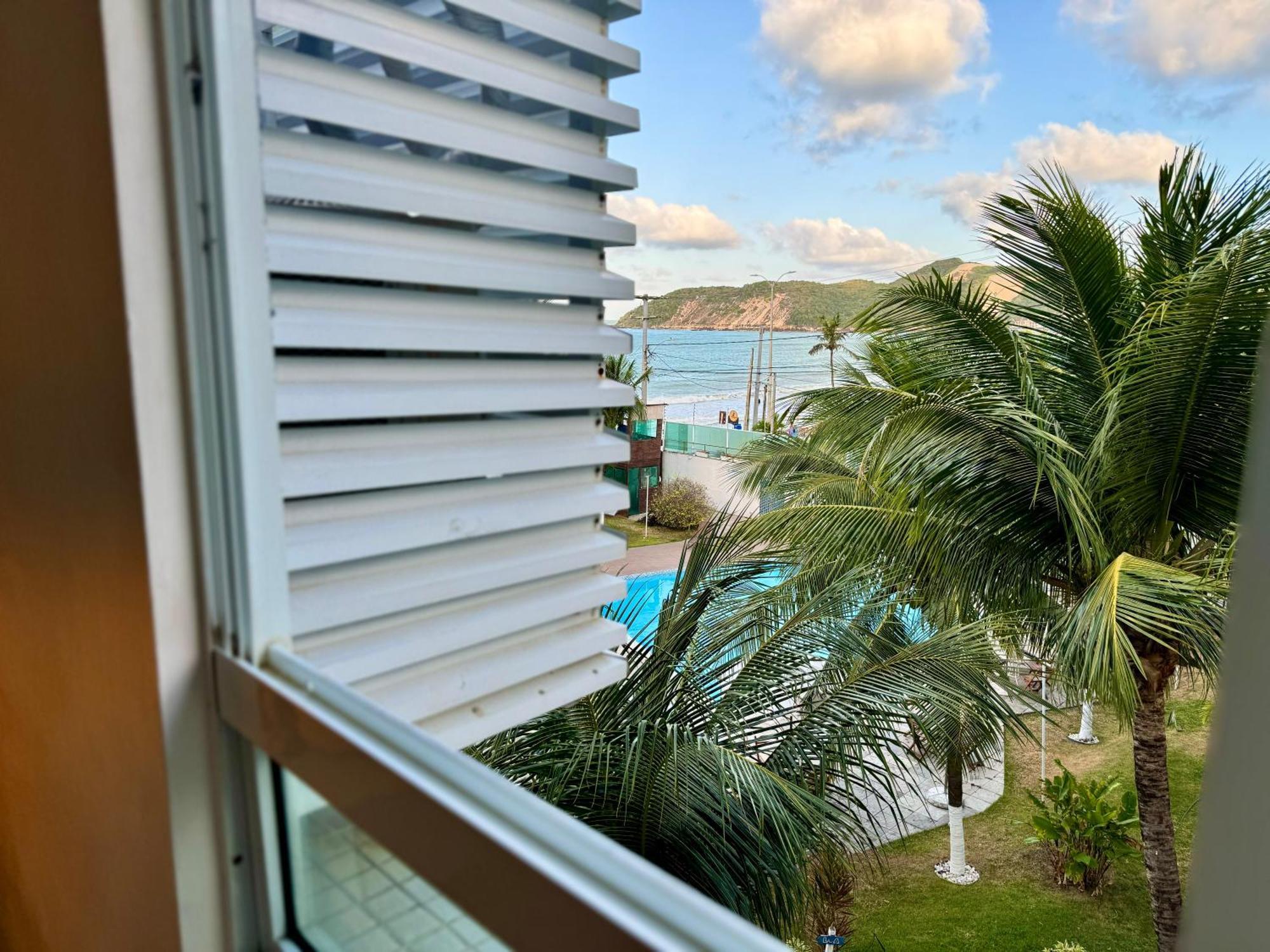 Edy Hospedagens Beira-Mar Flat 310 Com Vista Para O Morro Do Careca, Piscina E Localizacao Privilegiada Natal Luaran gambar
