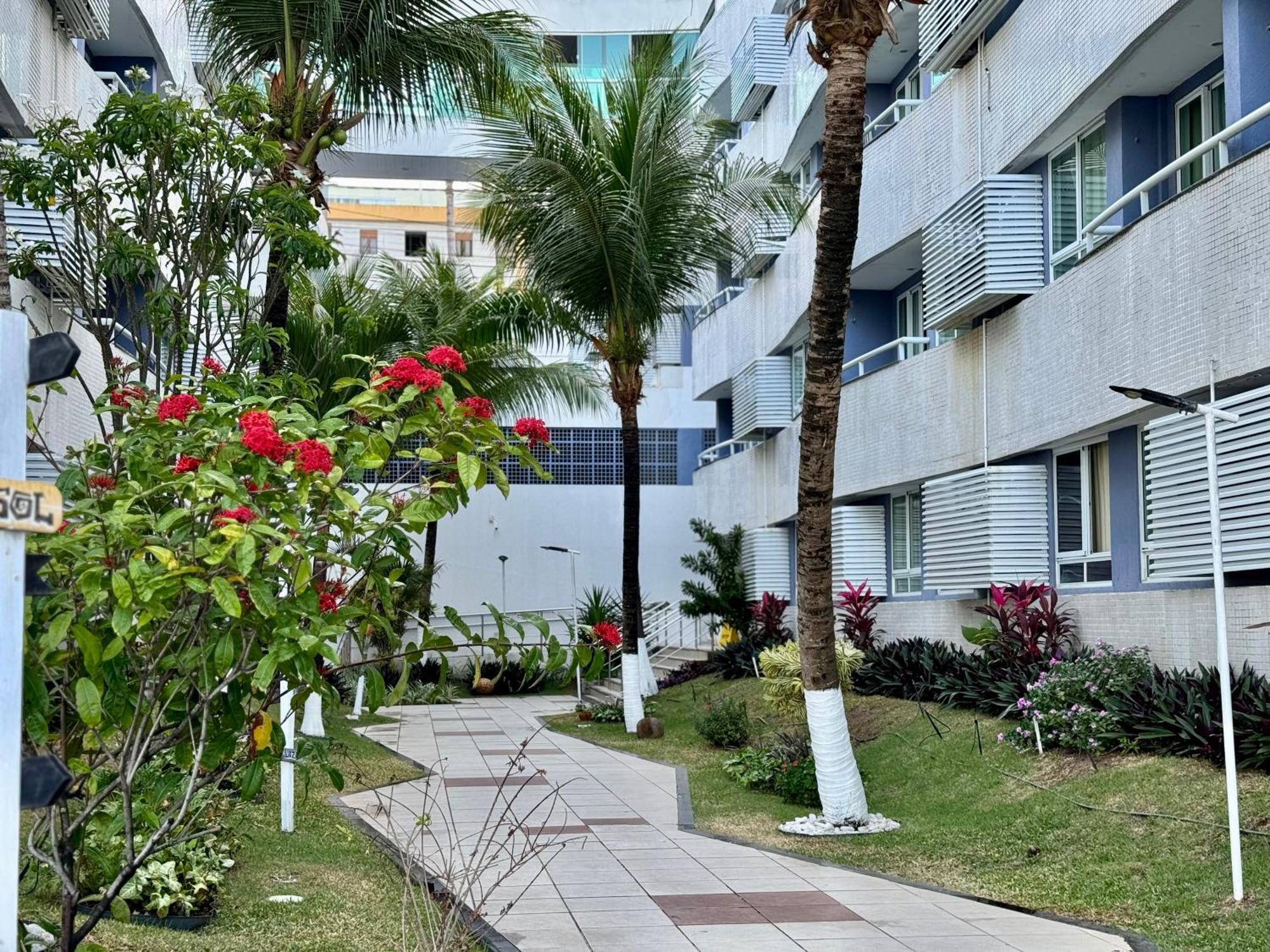 Edy Hospedagens Beira-Mar Flat 310 Com Vista Para O Morro Do Careca, Piscina E Localizacao Privilegiada Natal Luaran gambar