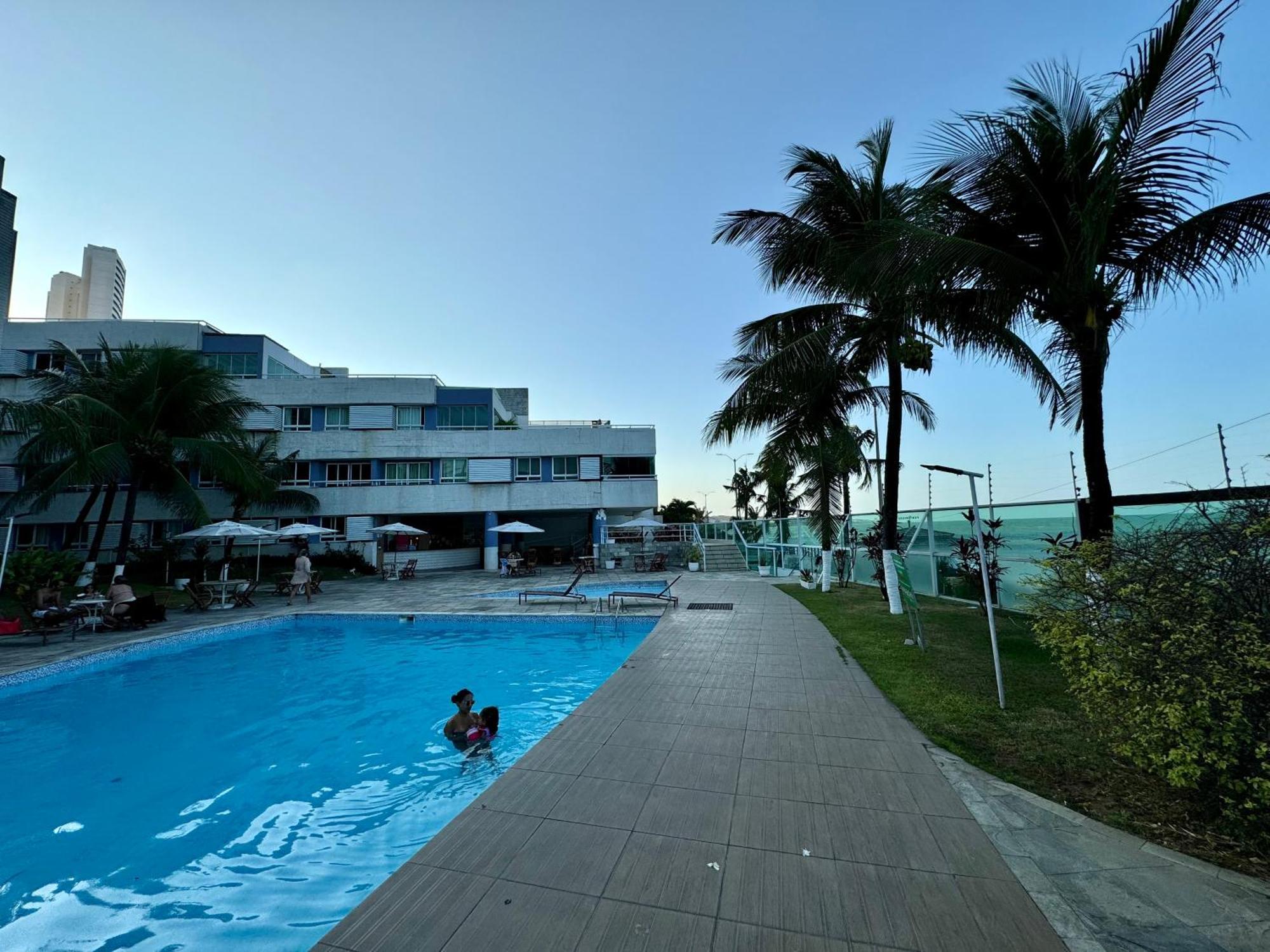 Edy Hospedagens Beira-Mar Flat 310 Com Vista Para O Morro Do Careca, Piscina E Localizacao Privilegiada Natal Luaran gambar