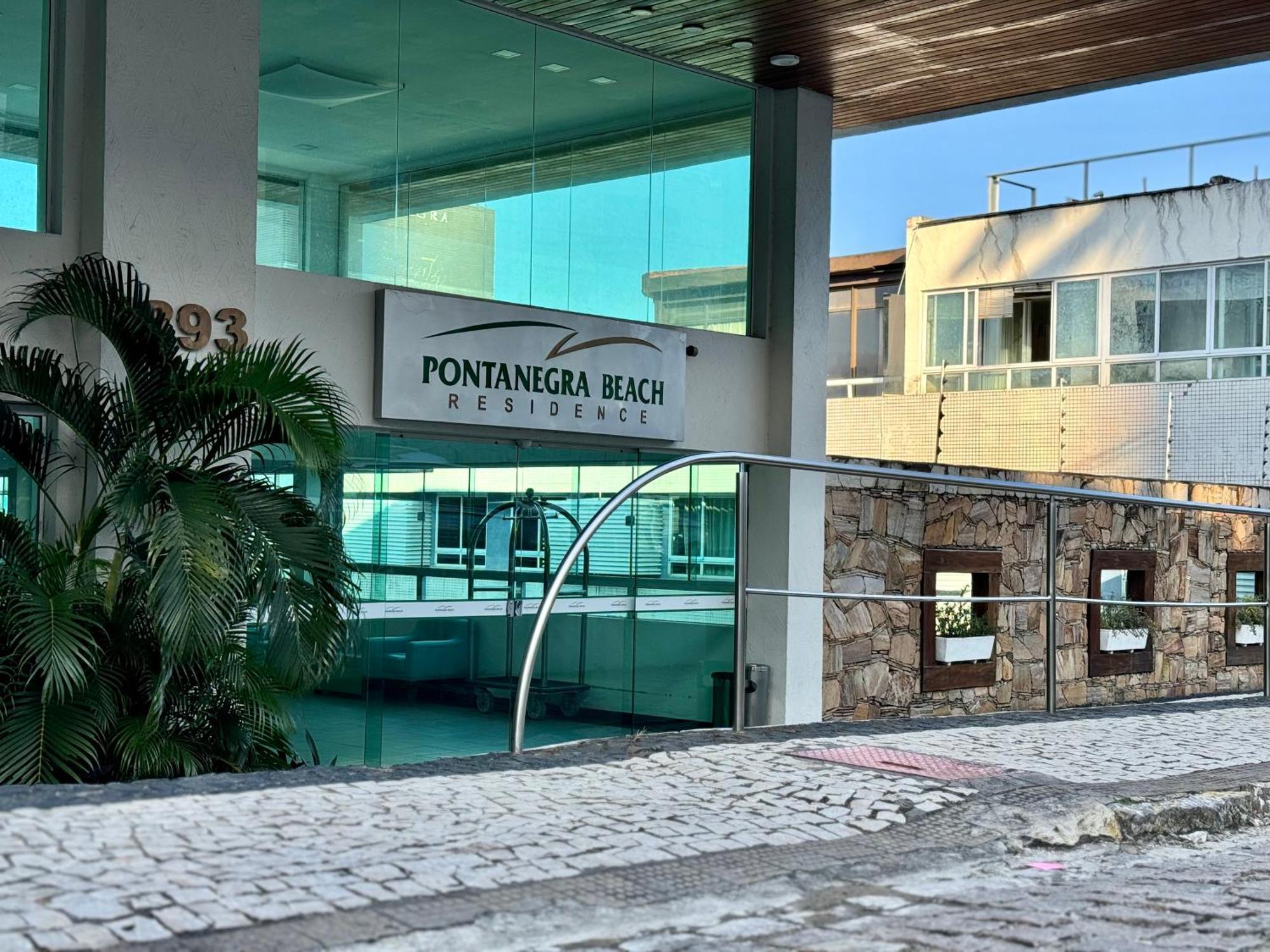 Edy Hospedagens Beira-Mar Flat 310 Com Vista Para O Morro Do Careca, Piscina E Localizacao Privilegiada Natal Luaran gambar